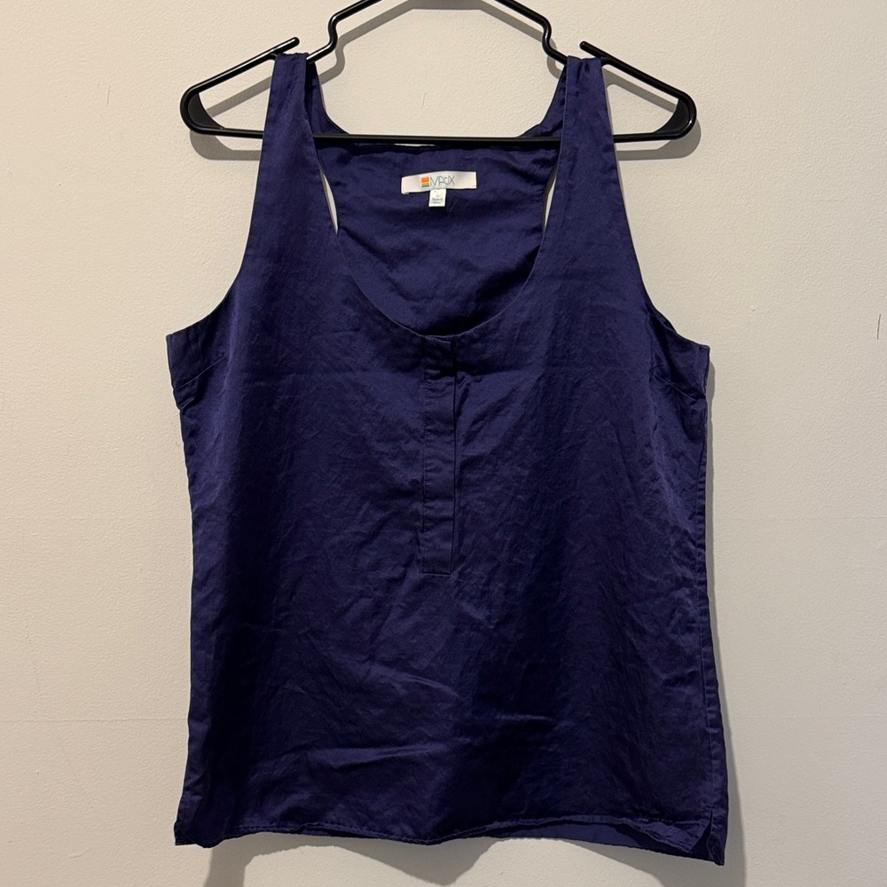 Women’s Matix Deep Blue Dress Tank Top